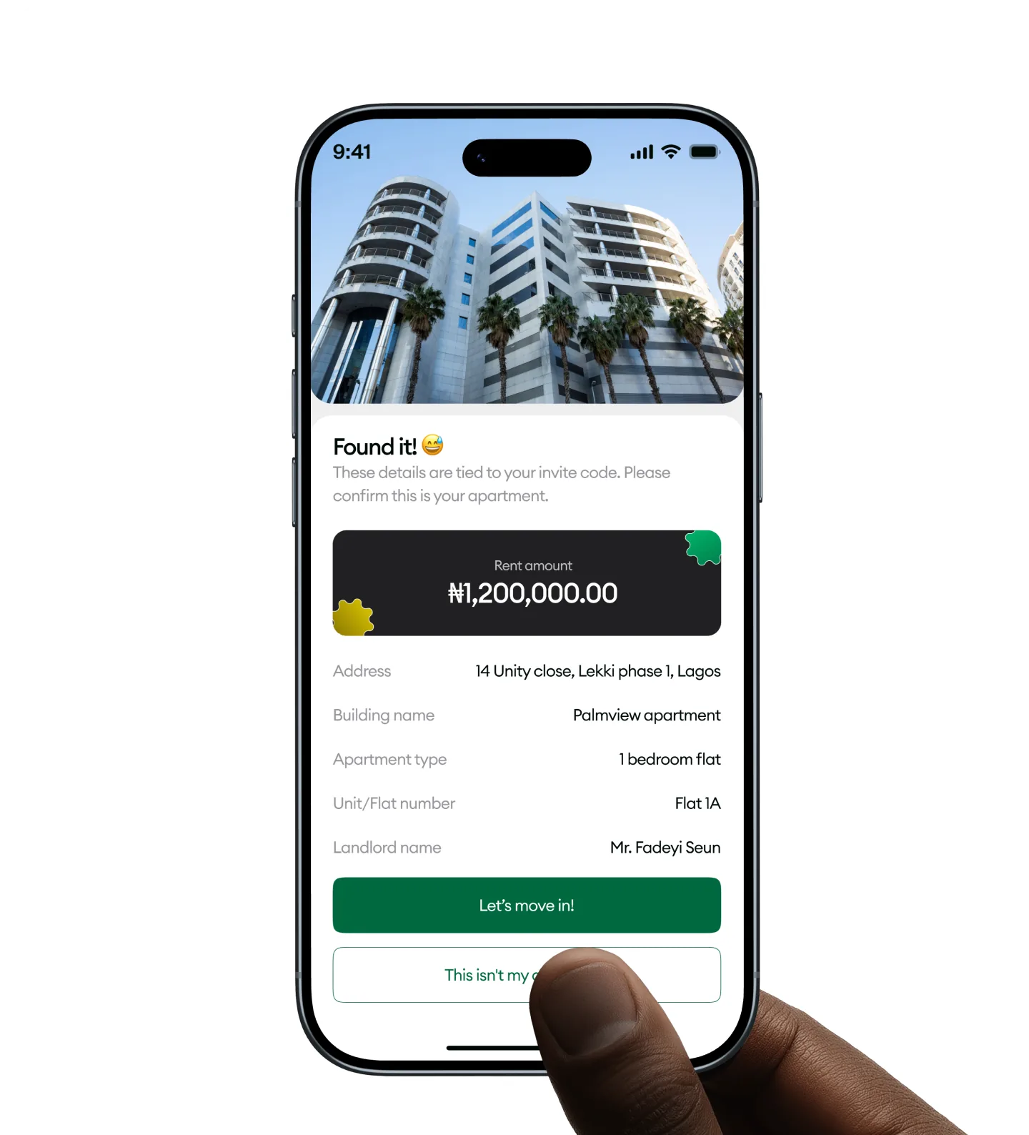 Homi — tenant dashboard
