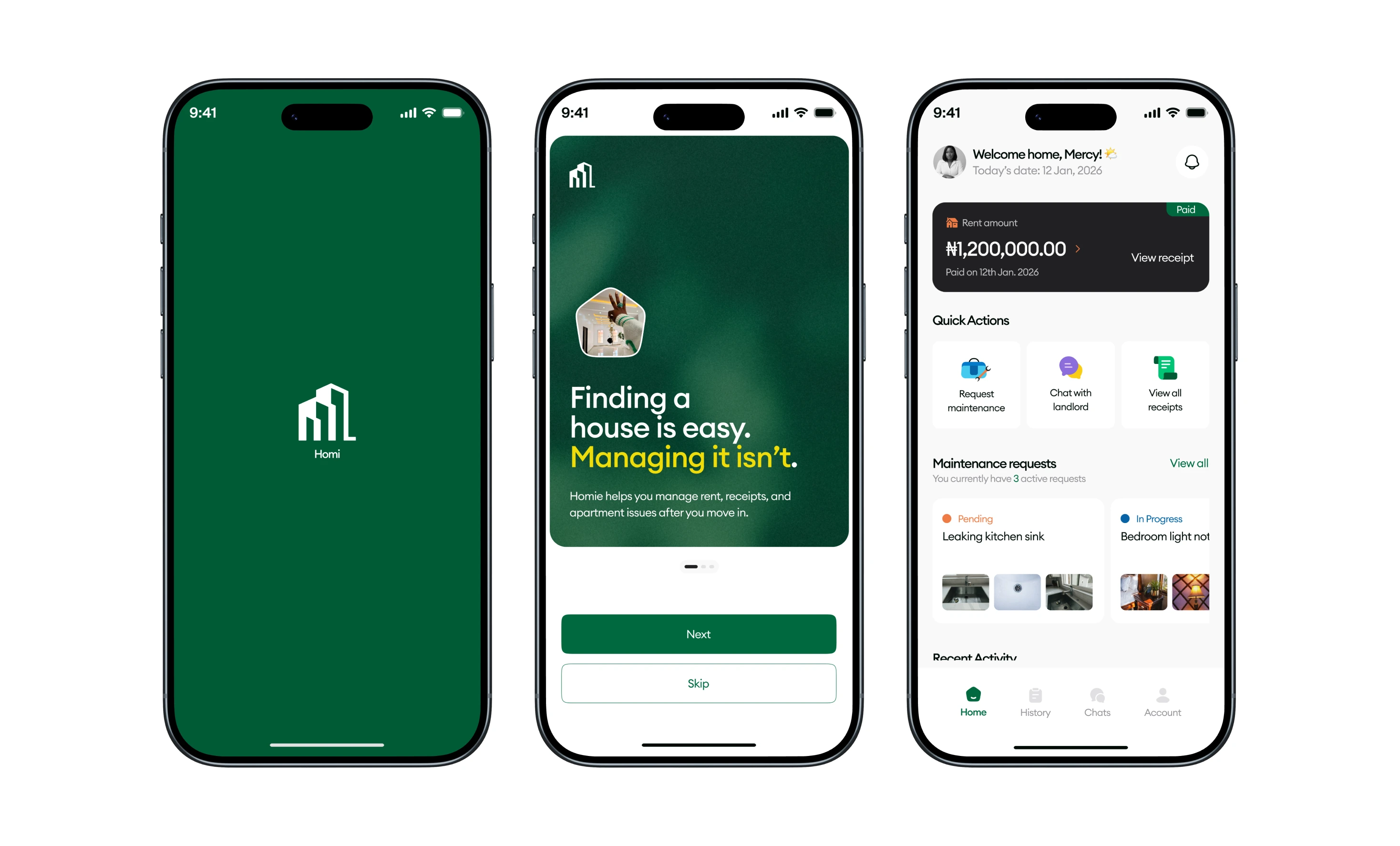 Homi — rent and apartment lease management app